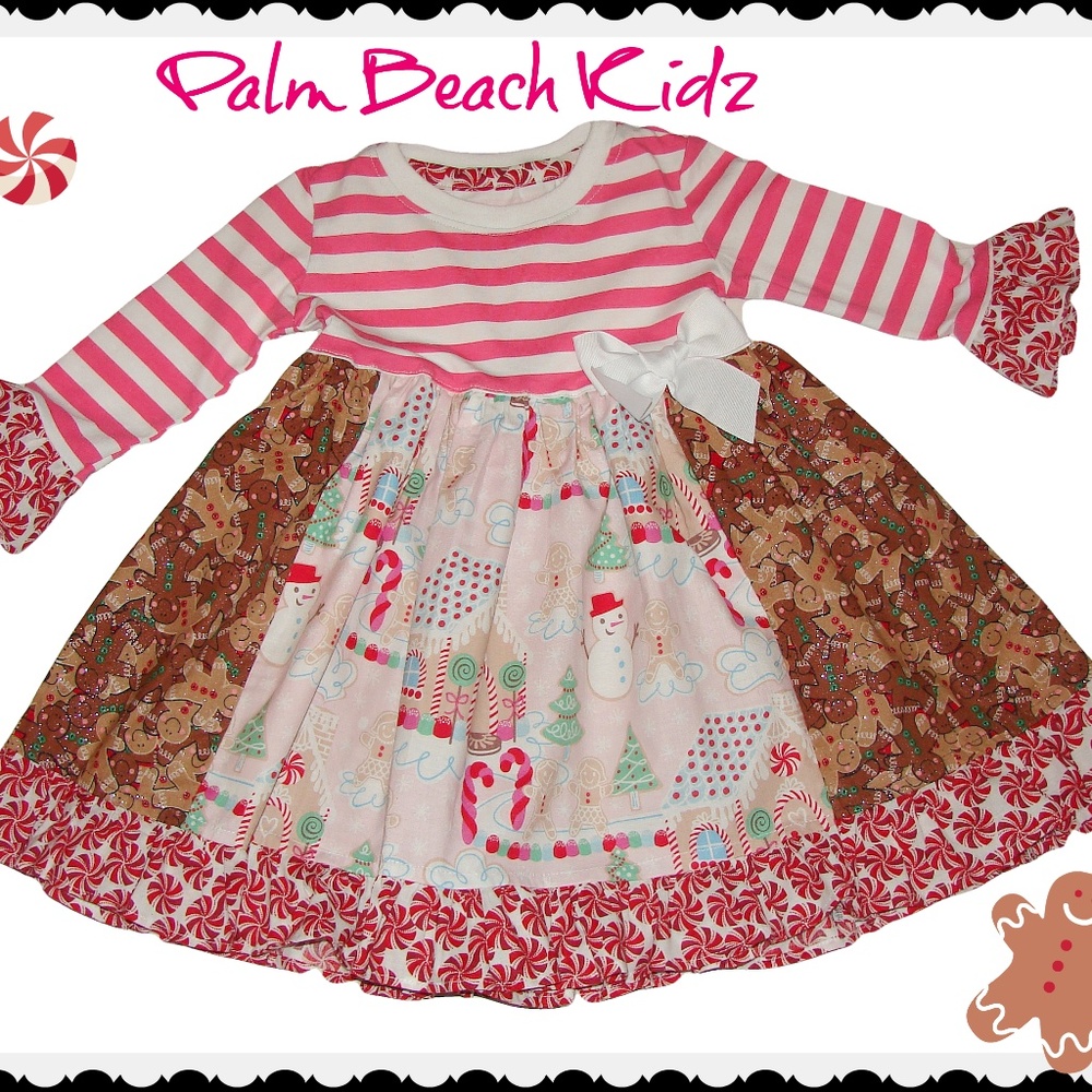 Christmas Gingerbread Sweets Dress